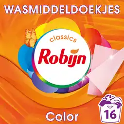 PLUS Robijn Wasmiddeldoekjes Color aanbieding