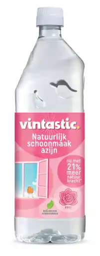 PLUS Vintastic Schoonmaakazijn Roos aanbieding