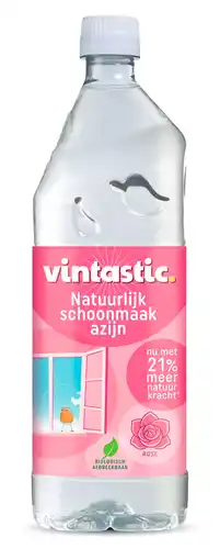 PLUS Vintastic Schoonmaakazijn Roos aanbieding