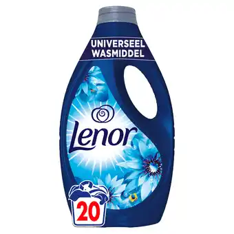 PLUS Lenor Zeebries vloeibaar wasmiddel 20sc aanbieding