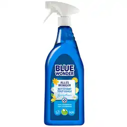 PLUS Blue Wonder Allesreiniger spray aanbieding