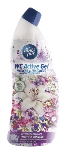 PLUS Ambipur WC Gel White Flowers aanbieding