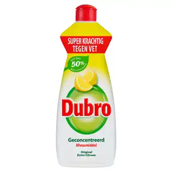 PLUS Dubro Afwasmiddel extra citroen aanbieding