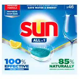 PLUS Sun vaatwastabletten allin1 citroen aanbieding