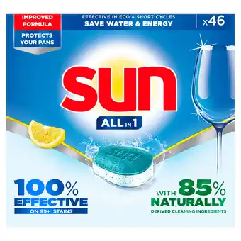 PLUS Sun vaatwastabletten allin1 citroen aanbieding