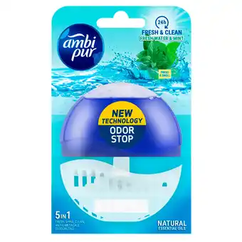 PLUS Ambipur Toiletblok vloeibaar water & mint aanbieding
