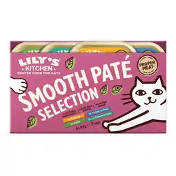PLUS Lily's Kitchen Cat paté Everyday Favorites kuip aanbieding