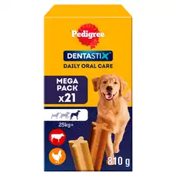 PLUS Pedigree Dentastix Maxi big pack 21ST aanbieding