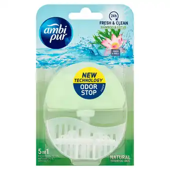 PLUS Ambipur Toiletblok vloeibaar bamboo & lotus aanbieding