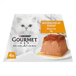PLUS Gourmet Revelations kattenvoer nat met kip aanbieding