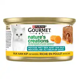 PLUS Gourmet Nature's creations kip mousse aanbieding