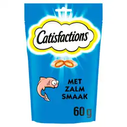 PLUS Catisfactions kattensnoepjes - Zalm aanbieding