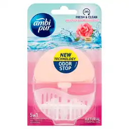 PLUS Ambipur Toiletblok vloeibaar rose & grapefruit aanbieding
