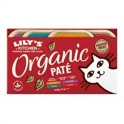 PLUS Lily's Kitchen Cat Organic Paté kuip aanbieding