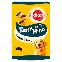 PLUS Pedigree Tasty Minis Kaas Hondensnacks aanbieding