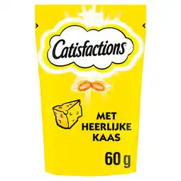 PLUS Catisfactions kattensnoepjes - Kaas aanbieding