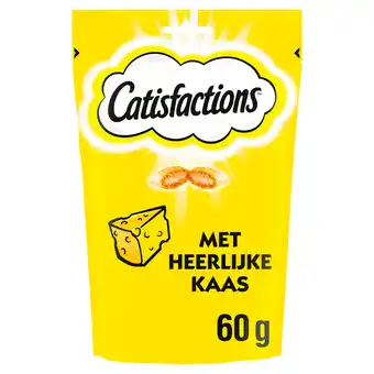 PLUS Catisfactions kattensnoepjes - Kaas aanbieding