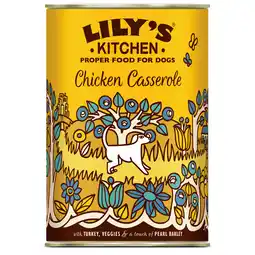 PLUS Lily's Kitchen Dog Casserole Chicken/Turkey blik aanbieding