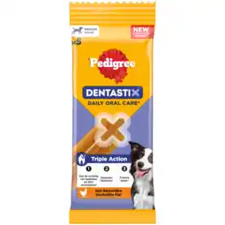 PLUS Pedigree Dentastix Medium 5-pack aanbieding