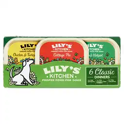 PLUS Lily's Kitchen Dog Classic Dinners Multipack kuip aanbieding