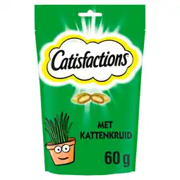 PLUS Catisfactions Catnip kattensnoepjes aanbieding
