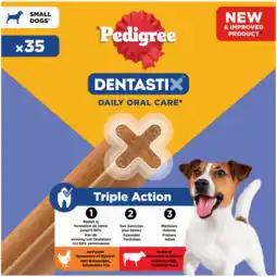PLUS Pedigree Dentastix Mini big pack 35ST aanbieding
