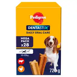PLUS Pedigree Dentastix Medium Hondensnacks aanbieding