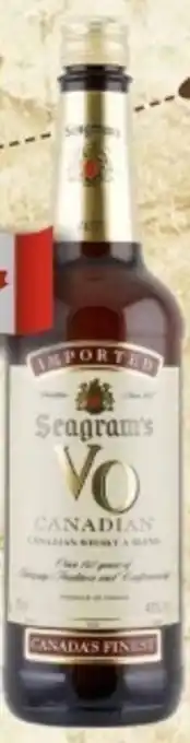 Mitra Seagram's V.O. aanbieding