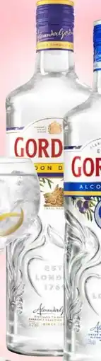 Mitra Gordon's London Dry Gin aanbieding