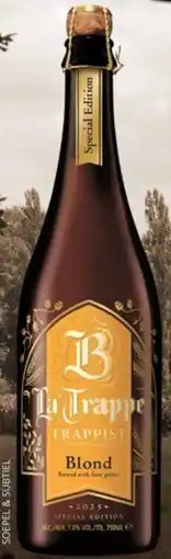 Mitra La Trappe Blond Special Edition 2025 aanbieding
