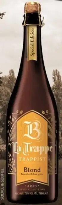 Mitra La Trappe Blond Special Edition 2025 aanbieding