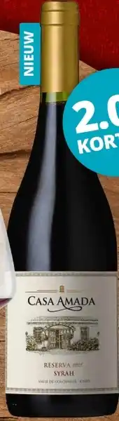 Mitra Casa Amada Reserva Syrah aanbieding