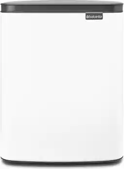 Bol.com Brabantia Bo Prullenbak - 12 l - White aanbieding