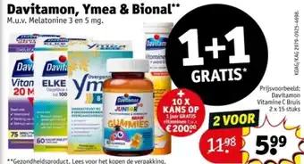 Kruidvat Davitamon, Ymea & Bional aanbieding