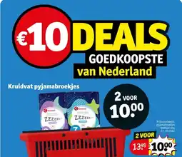 Kruidvat Kruidvat pyjamabroekjes aanbieding