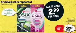 Kruidvat Kruidvat scheerapparaat aanbieding