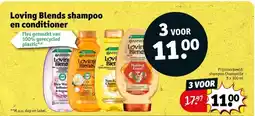 Kruidvat Loving Blends shampoo en conditioner aanbieding