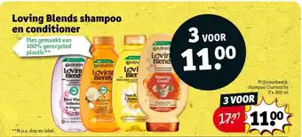 Kruidvat Loving Blends shampoo en conditioner aanbieding