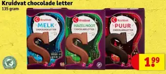 Kruidvat Kruidvat chocolade letter aanbieding