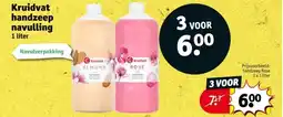 Kruidvat Kruidvat handzeep navulling aanbieding