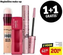 Kruidvat Maybelline make-up aanbieding