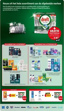 Kruidvat Keuze uit het hele assortiment van de afgebeelde merken aanbieding