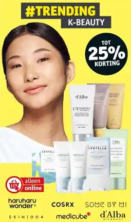 Kruidvat Trending k-beauty aanbieding