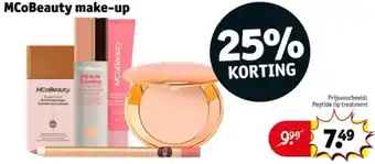 Kruidvat MCoBeauty make-up aanbieding