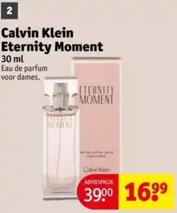 Kruidvat Calvin Klein Eternity Moment aanbieding