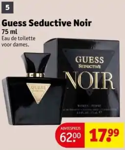 Kruidvat Guess Seductive Noir aanbieding