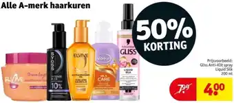 Kruidvat Alle A-merk haarkuren aanbieding