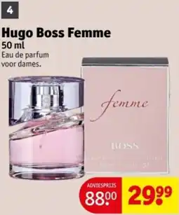 Kruidvat Hugo Boss Femme aanbieding