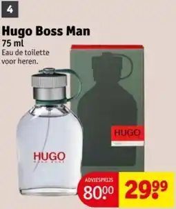 Kruidvat Hugo Boss Man aanbieding