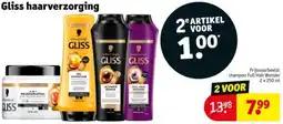 Kruidvat Gliss haarverzorging aanbieding